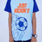 Just Kickin’ It Boys Sports T Shirt