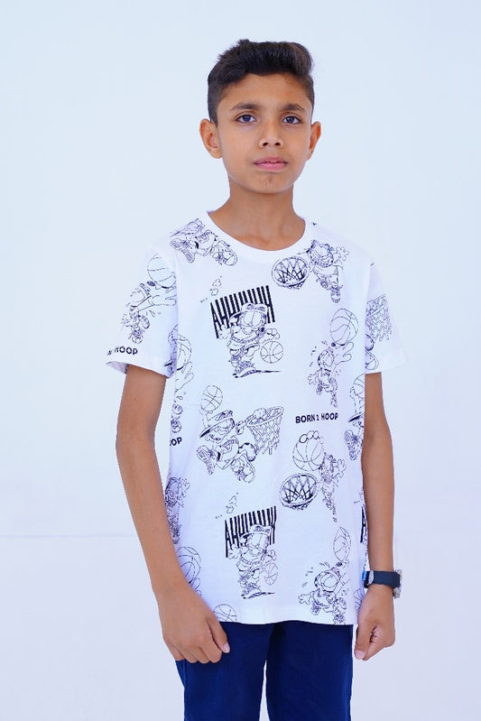 Born 2 Hoop Boys T Shirt
