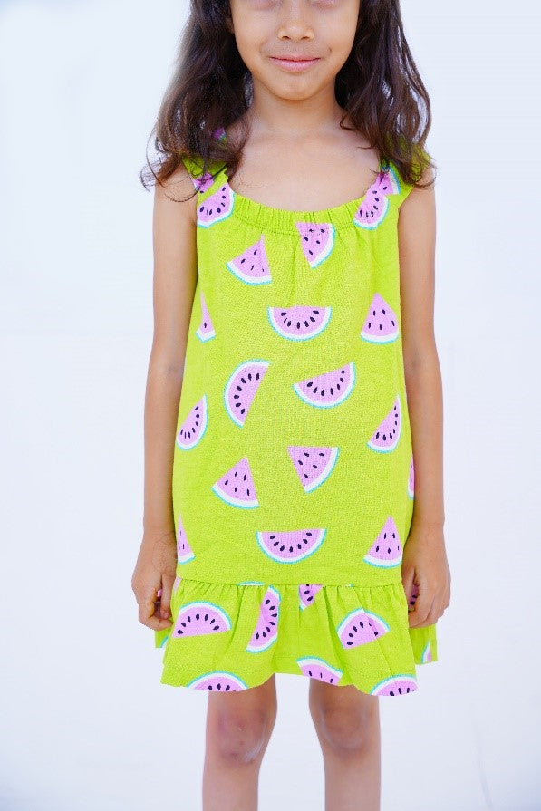 Exotic Green Frock