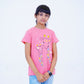Pink Color Cascade Shirt for Girls
