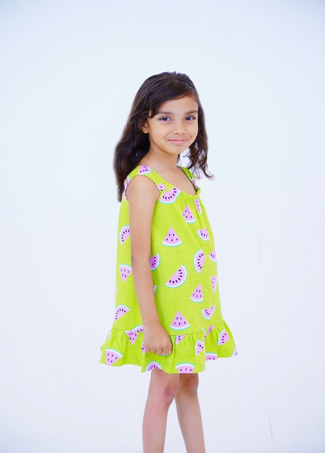 Exotic Green Frock