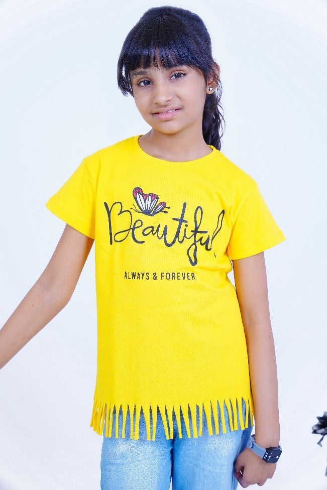 Bright Frill Top for Girls