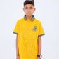 Dino Print Yellow Polo