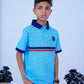 Bright Blue Polo Shirt for Boys