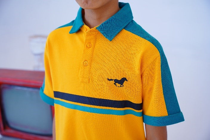 Stylish Yellow Green Polo