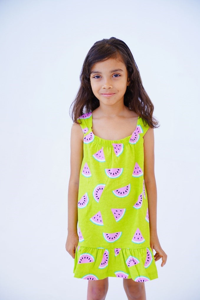 Exotic Green Frock