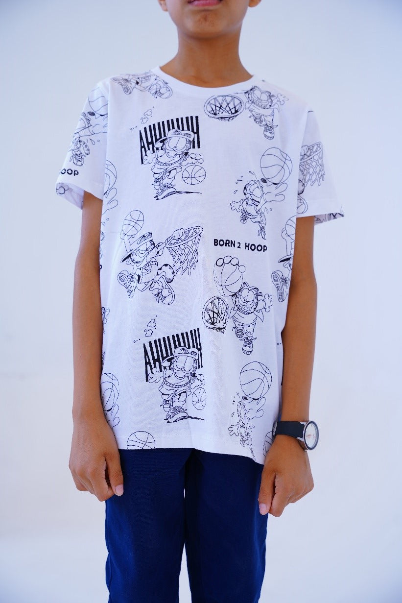 Born 2 Hoop Boys T Shirt