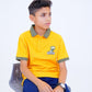 Dino Print Yellow Polo
