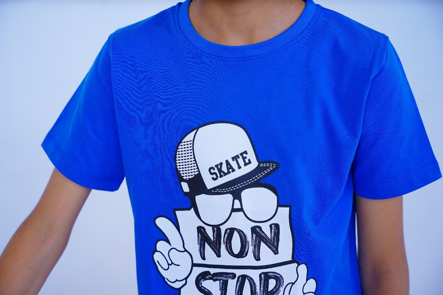Non Stop Fun Premium Boys T Shirt