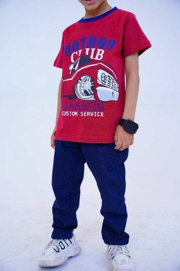 Hot Rod Premium Boy’s T-Shirt