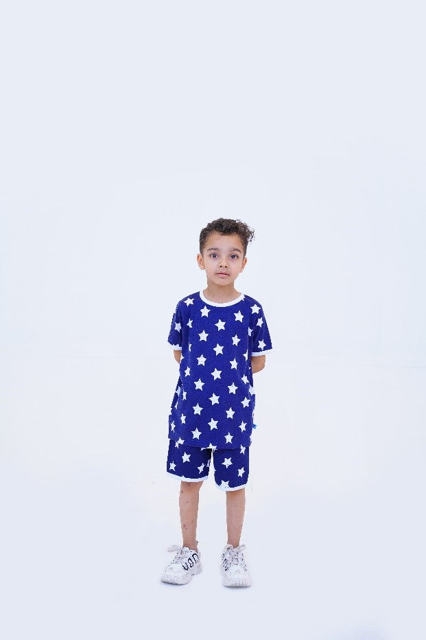 Elegant Star Printed Boys Set Pack